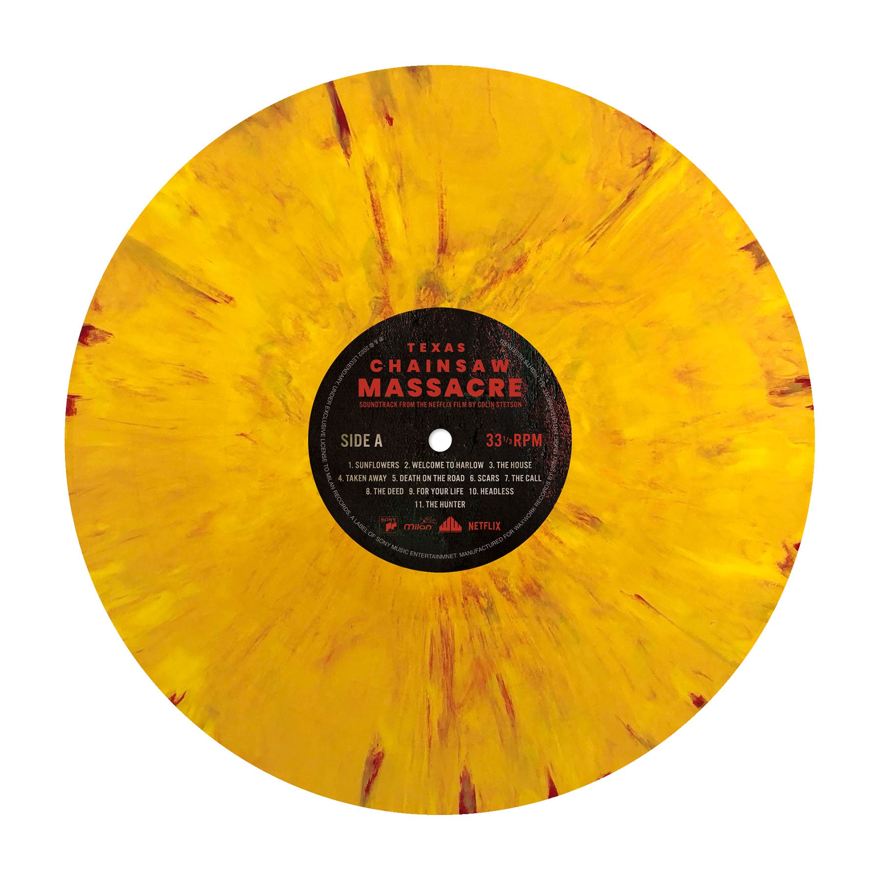 Waxwork Records Texas Chainsaw Massacre 2022 vinyle BO