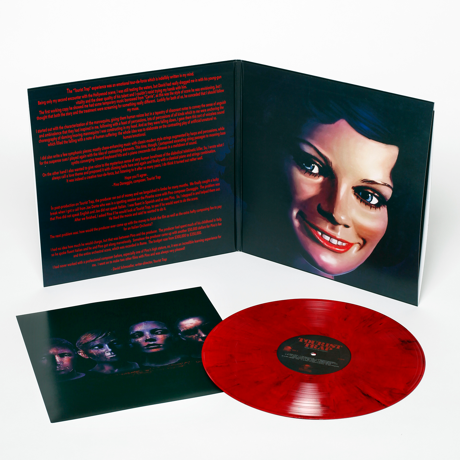 Waxwork Records Tourist Trap vinyle rouge marbré 180g