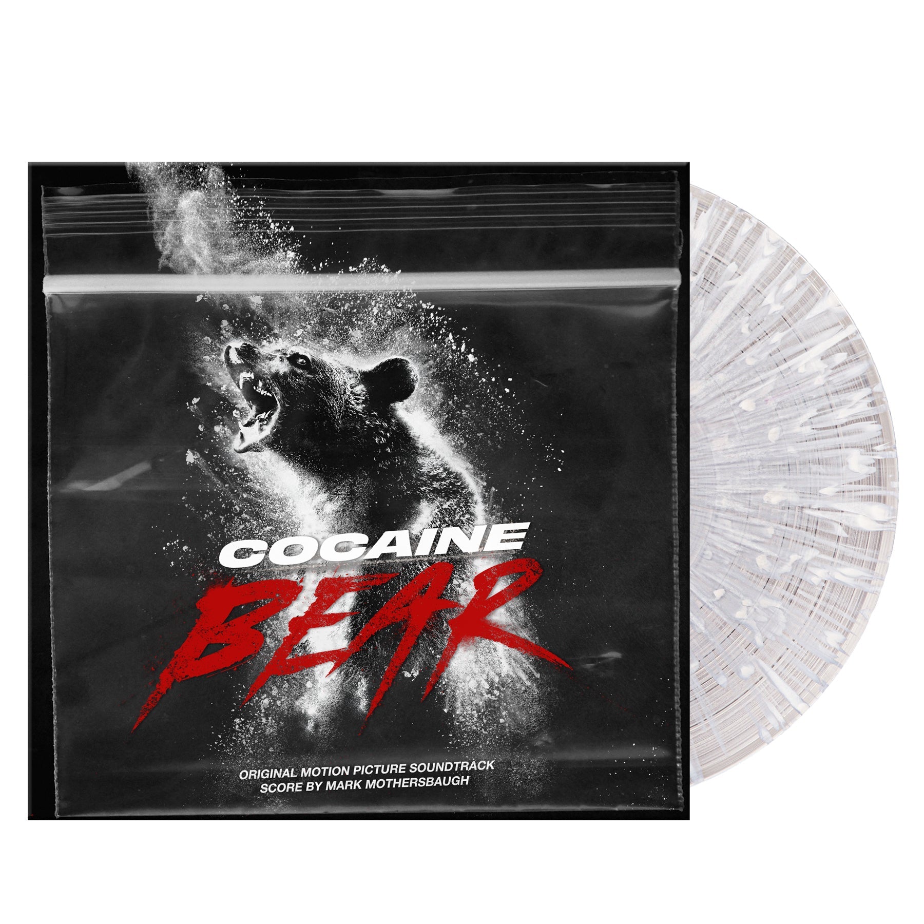 Waxwork Records Cocaine Bear vinyle Mothersbaugh 80s