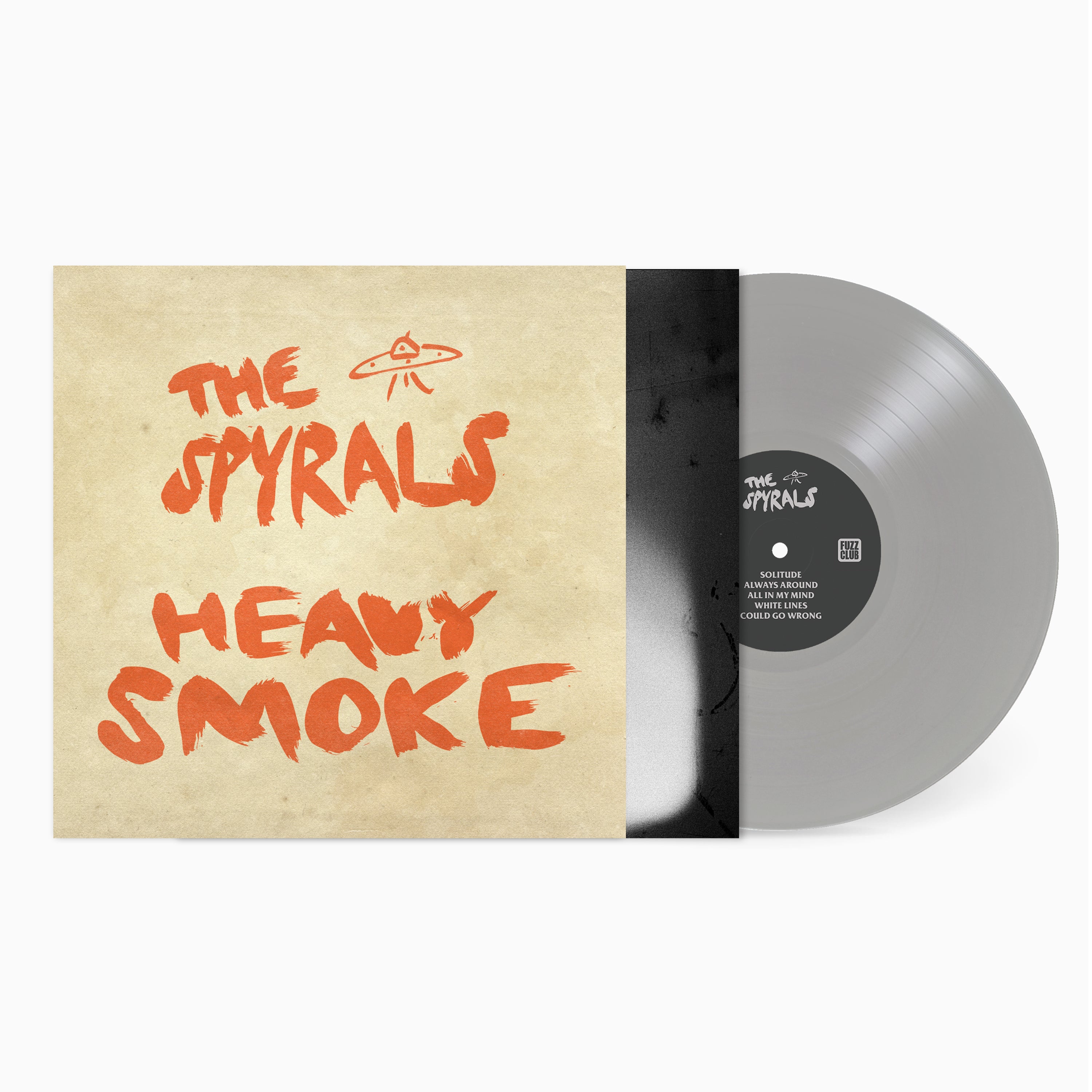 Fuzz Club The Spyrals Heavy Smoke vinyle orange néon 180g