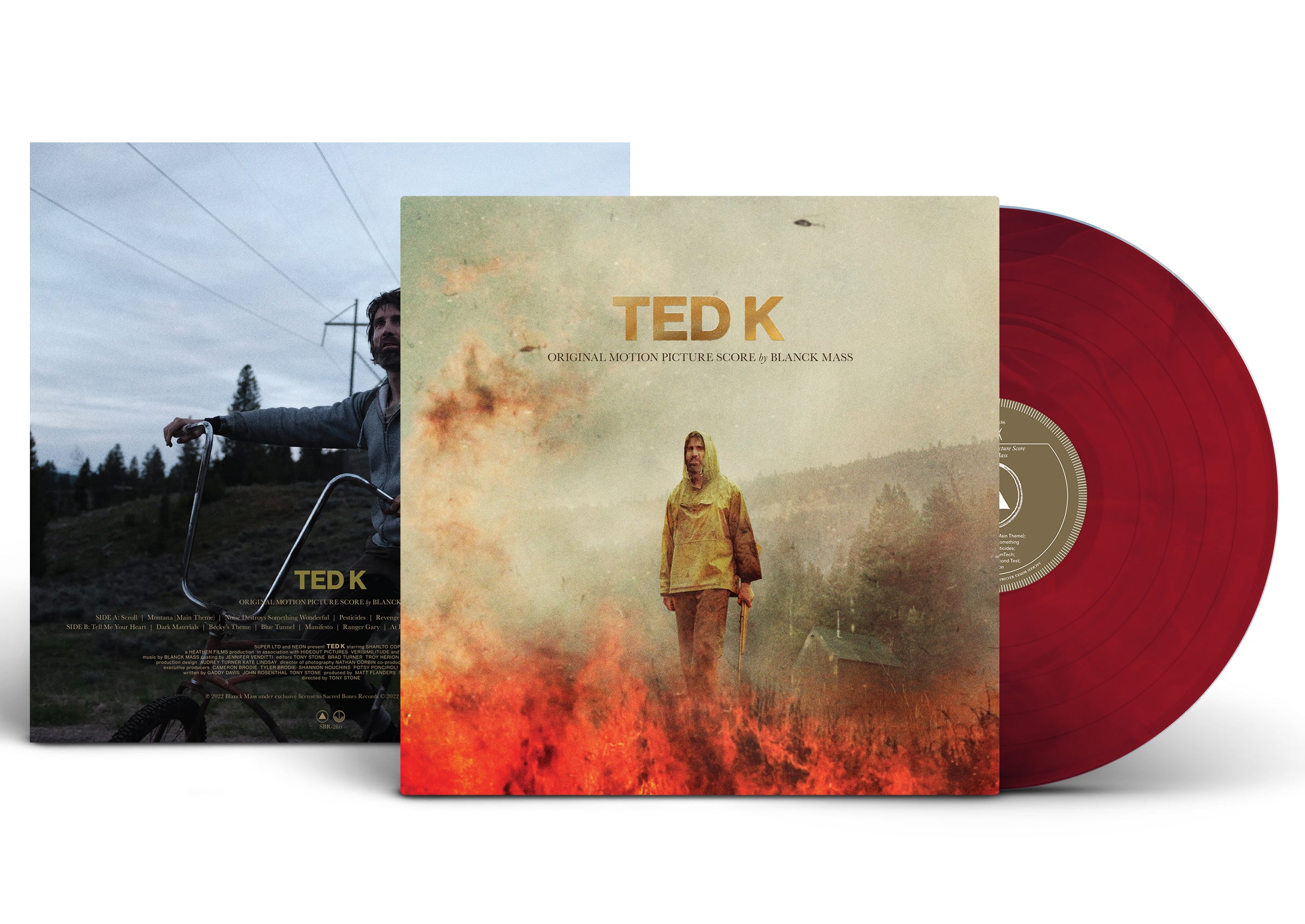 Waxwork Records Ted K vinyle bande originale Blanck Mass