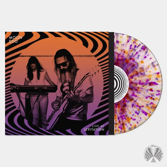 Moon Duo Live At Levitation vinyle splatter édition 300 ex