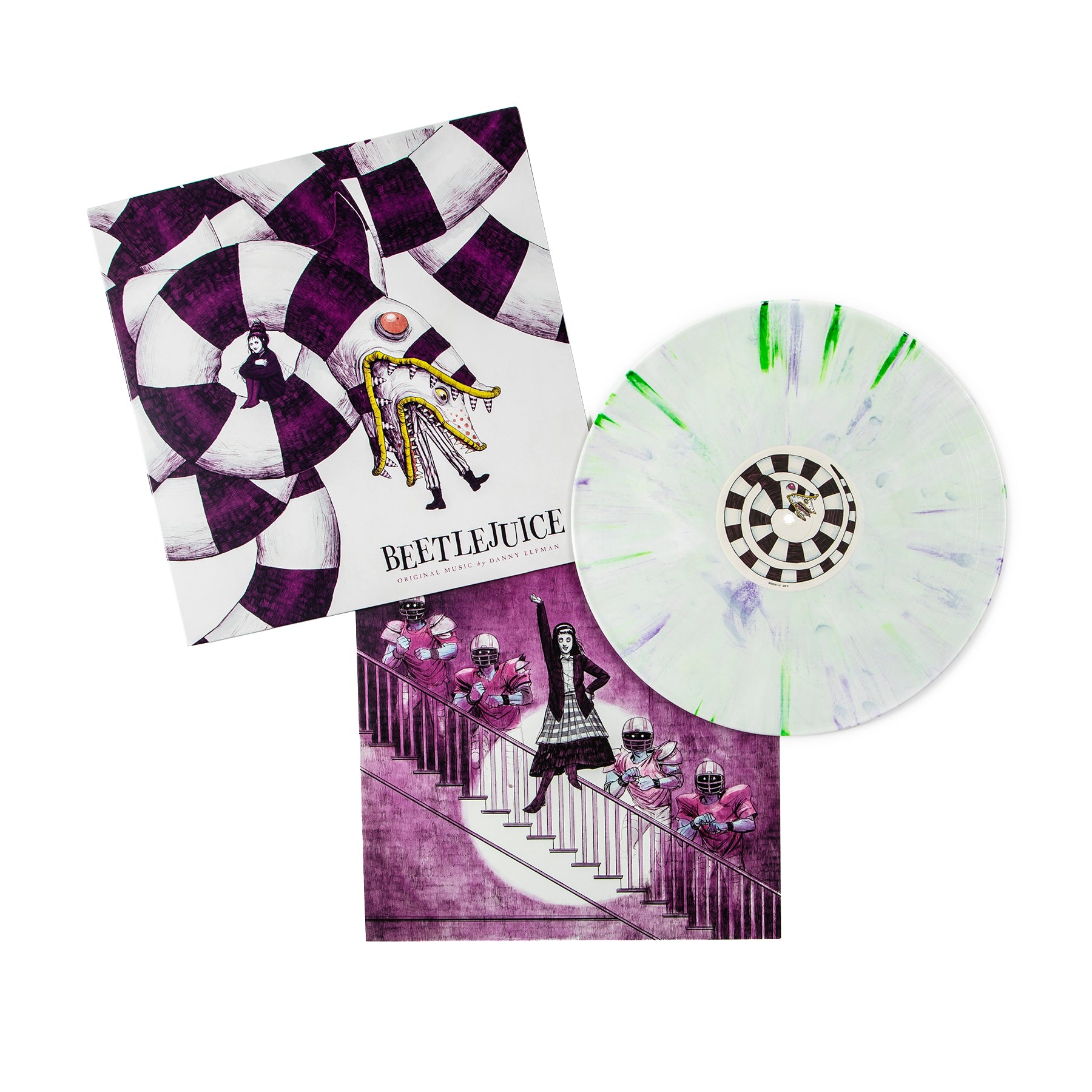 Waxwork Records Beetlejuice vinyle swirl 180g Danny Elfman