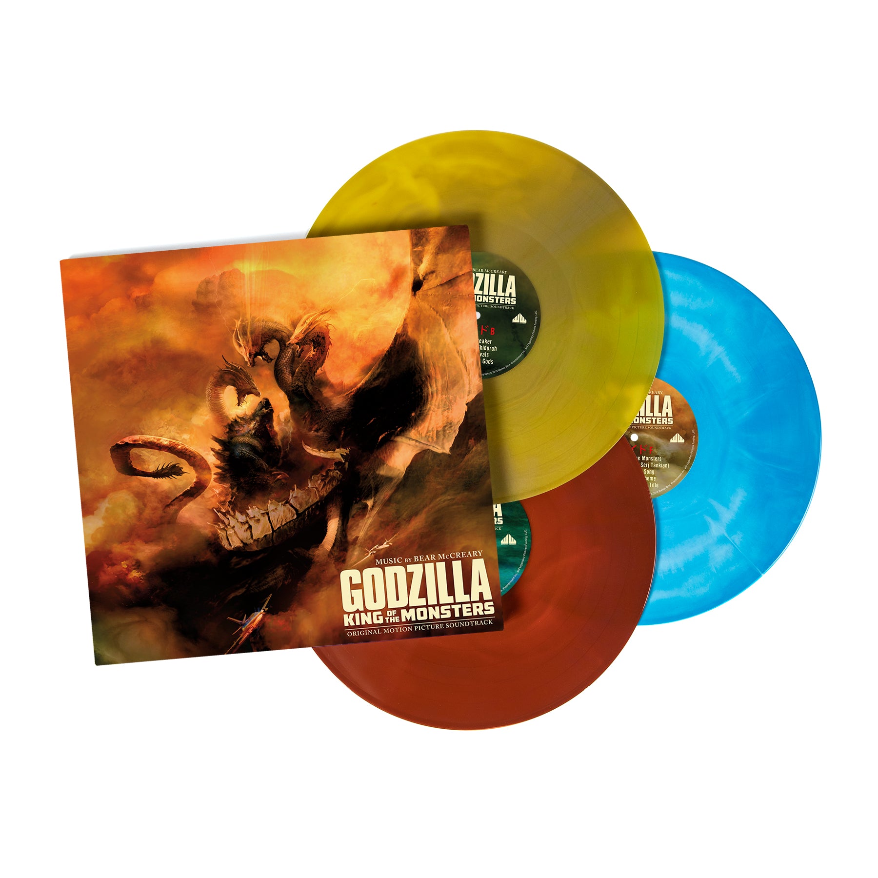Waxwork Records Godzilla King Monsters vinyle triple LP Godzilla
