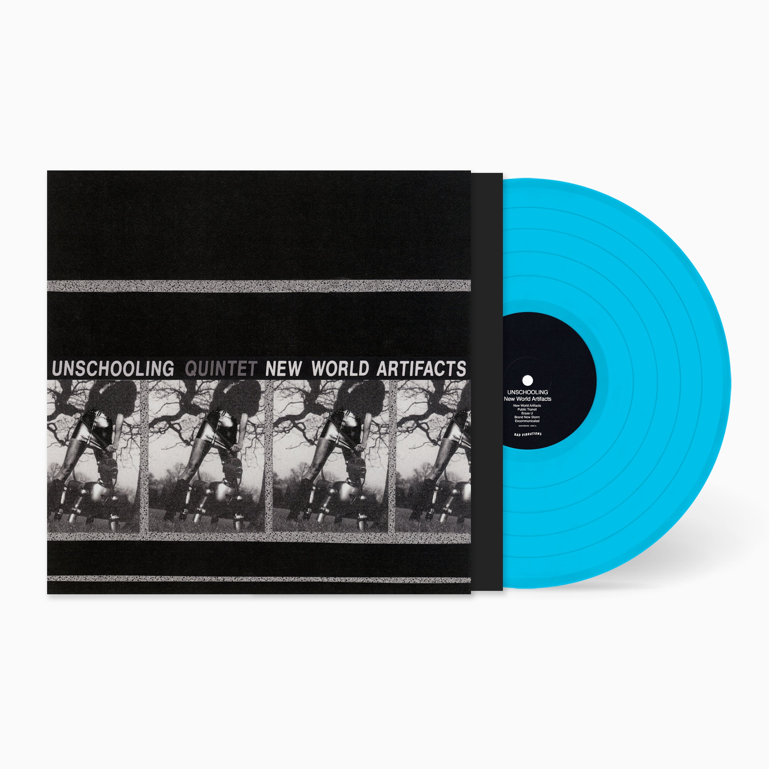 Unschooling New World Artifacts vinyle Clear LP post-punk