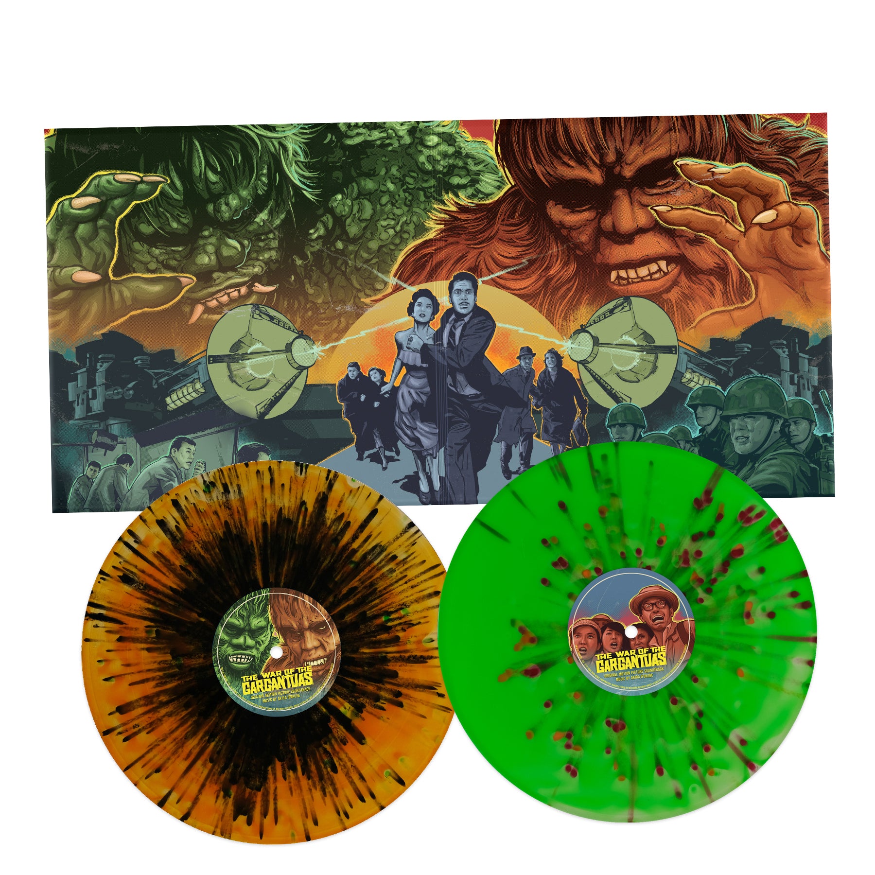 Waxwork Records War of the Gargantuas vinyle 2LP couleur 180g