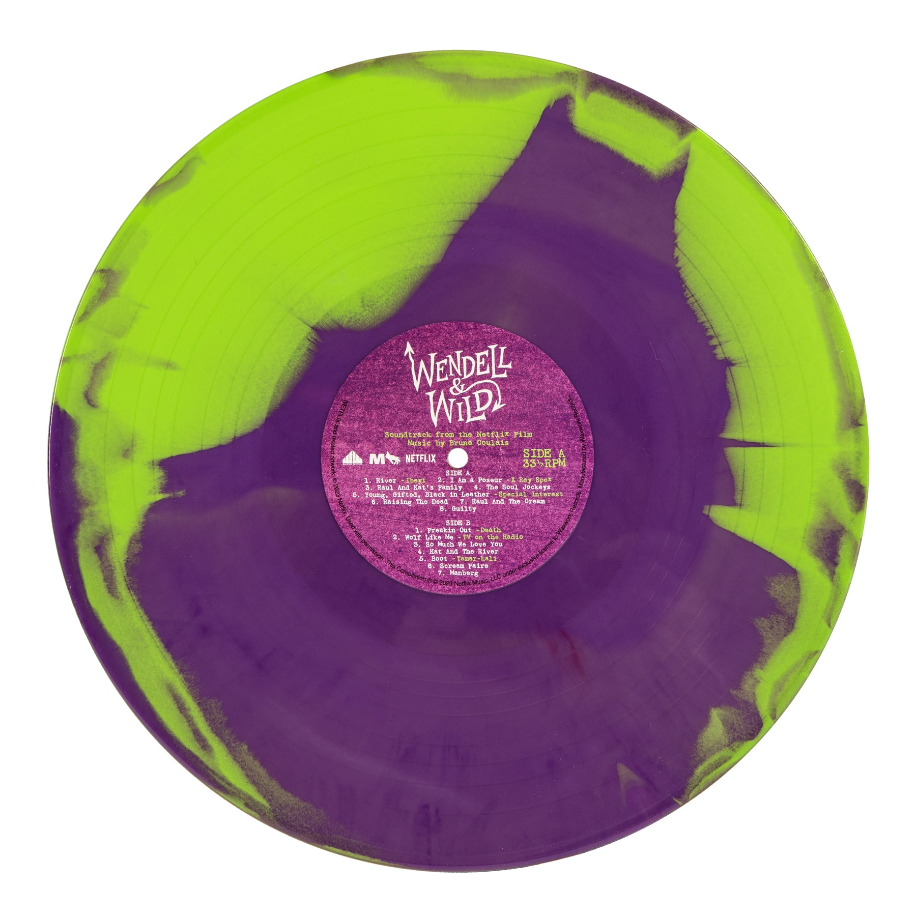 Waxwork Records Wendell & Wild vinyle Demon Swirl 180g