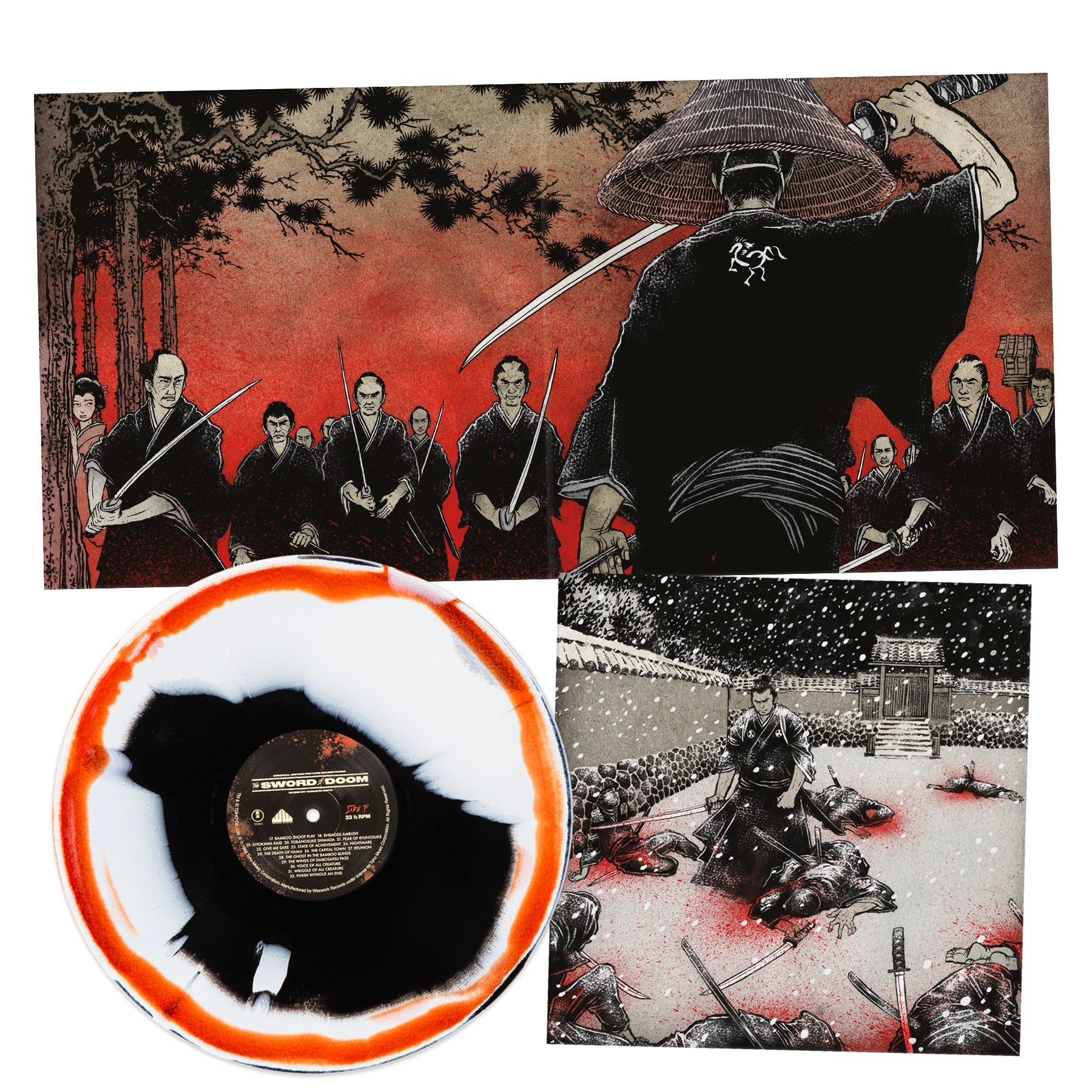 Waxwork Records The Sword Of Doom vinyle Masaru Sato
