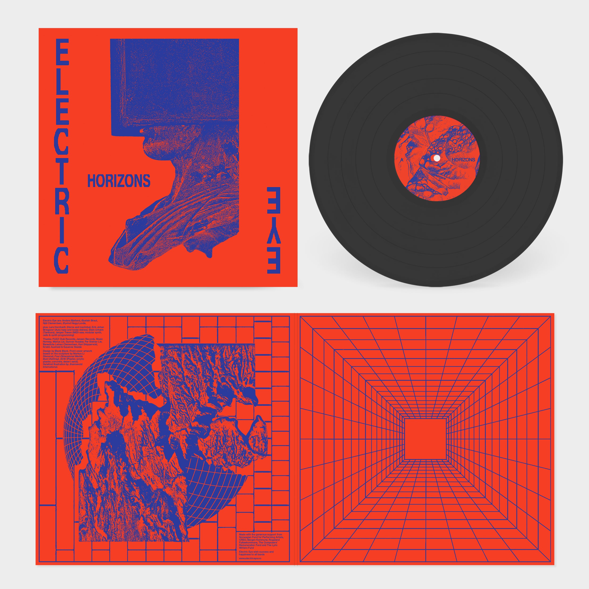 Electric Eye Horizons vinyle noir rock psychédélique