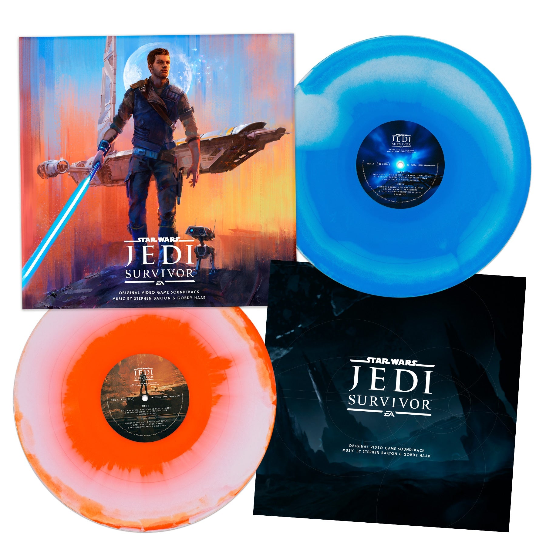 Waxwork Star Wars Jedi Survivor vinyle 2LP sabre