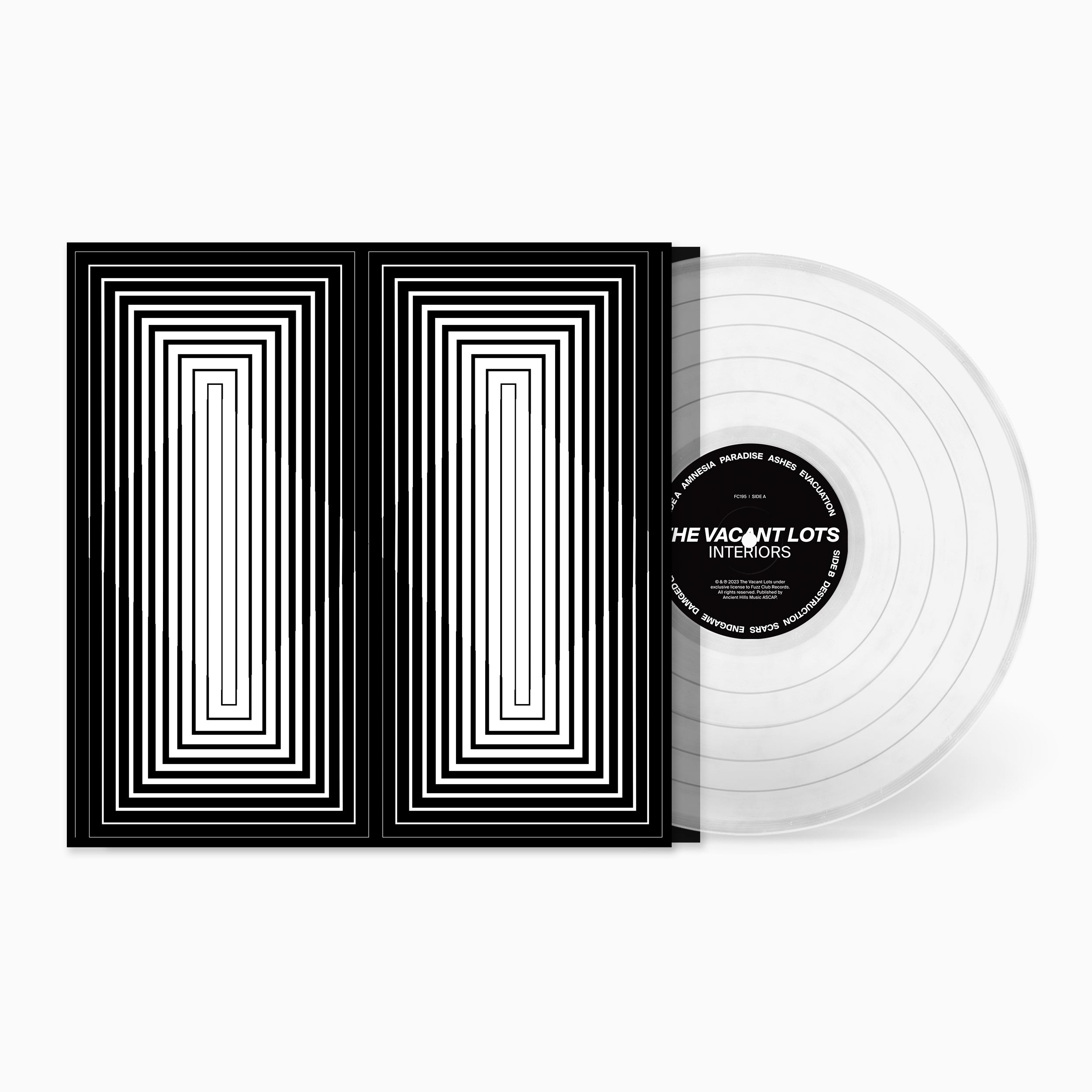 The Vacant Lots Interiors CD post-punk synthé