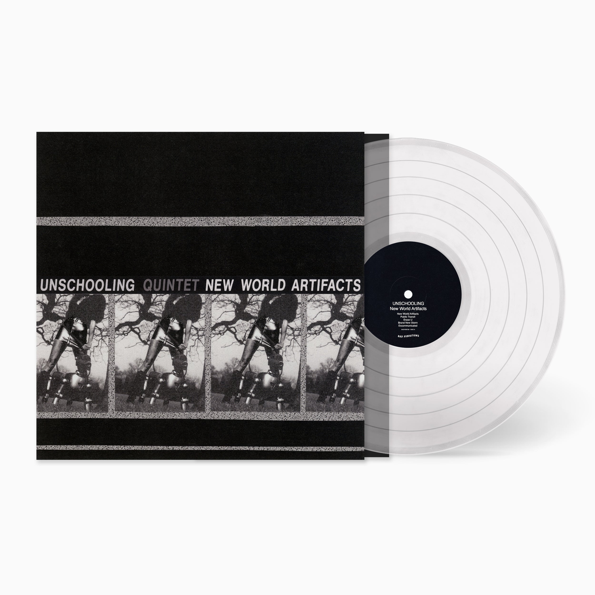 Unschooling New World Artifacts vinyle Clear LP post-punk
