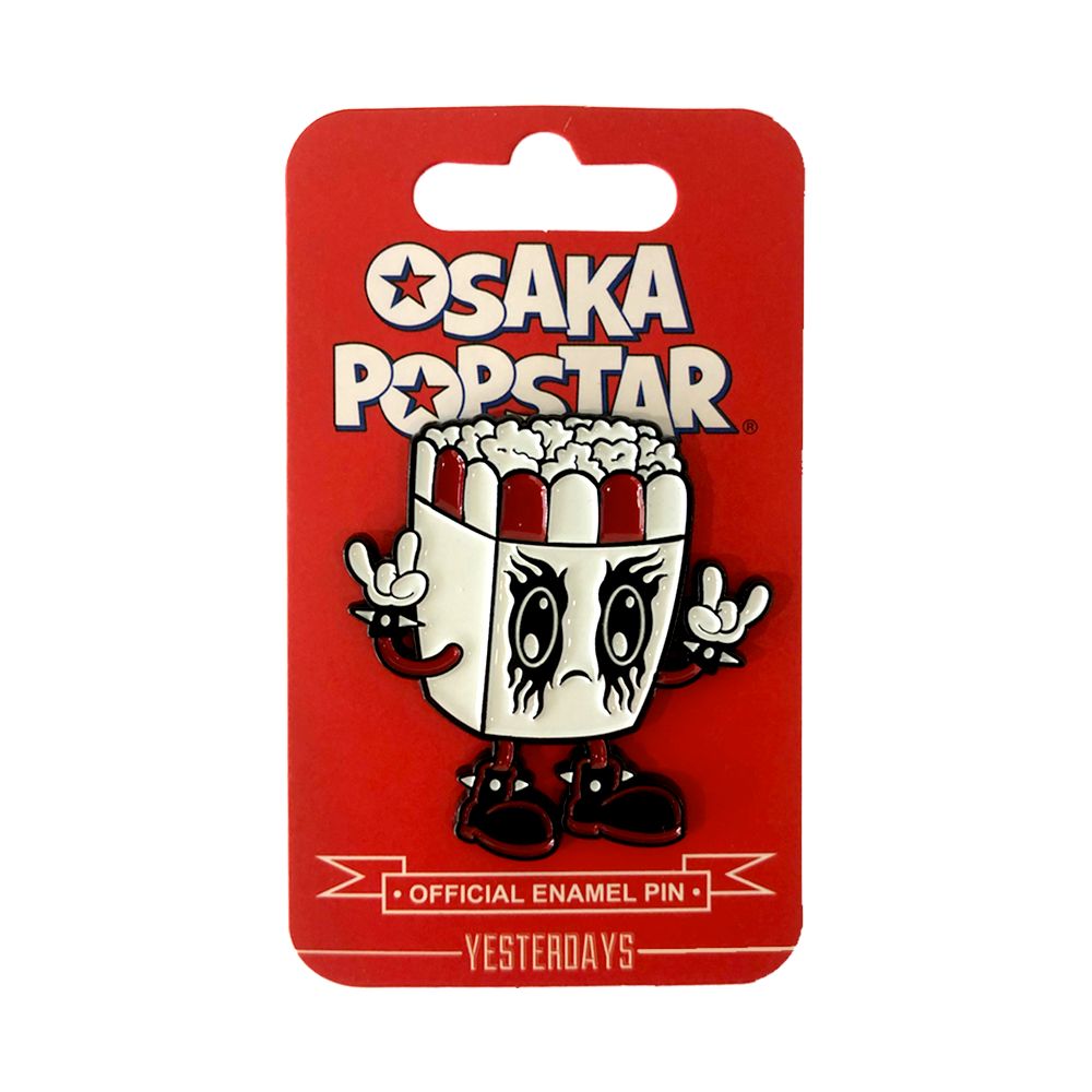 Demented Punk Kawaii Black Metal set 4 pins émail