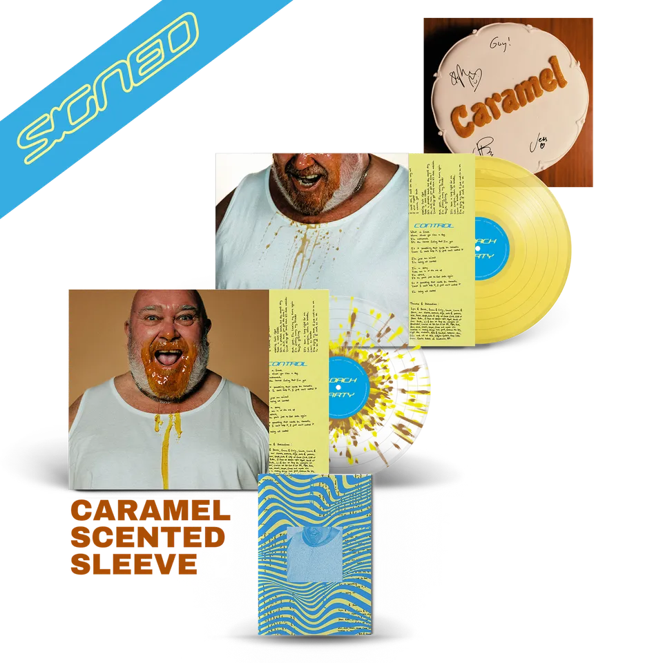 Alfie Templeman Caramel Bundle Vinyle Jaune Splatter Parfumé