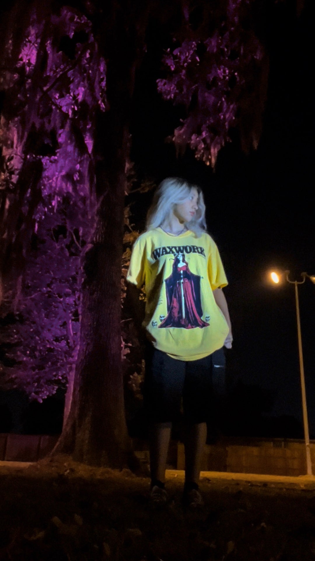 Waxwork Records Lady In Red tee Citrus merch officiel