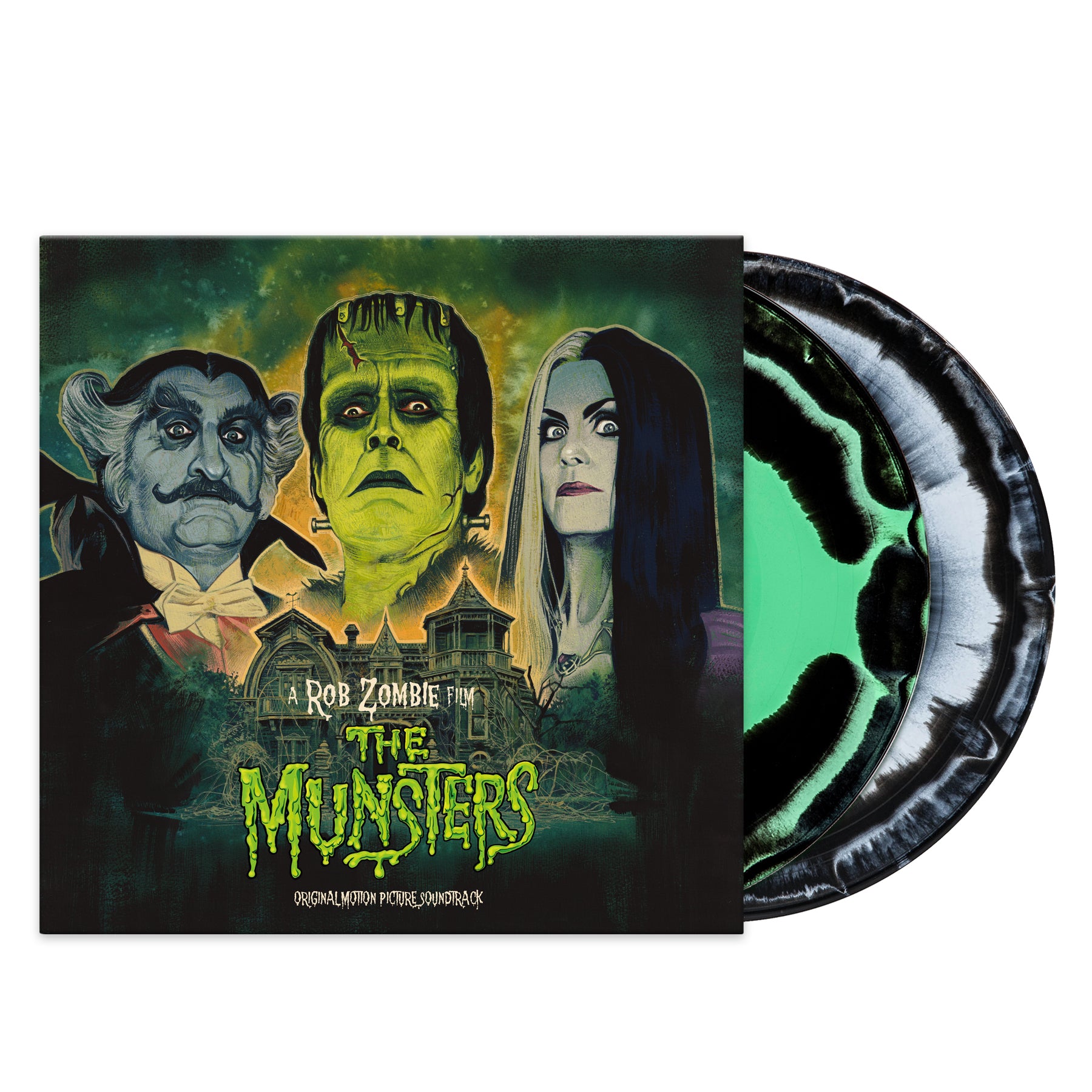 Waxwork Records The Munsters double vinyle BO film