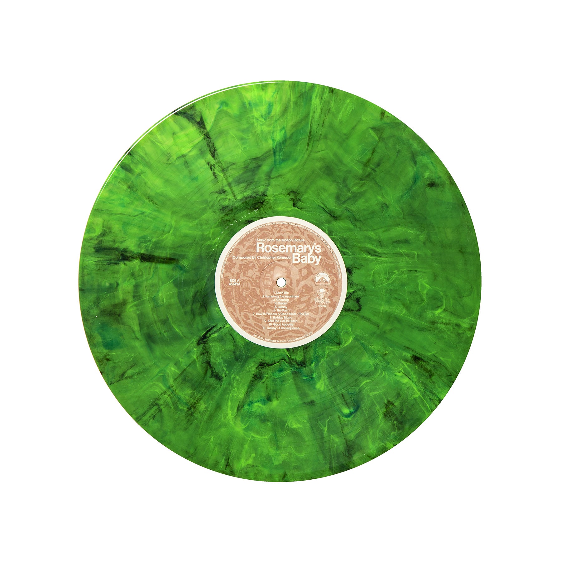 Waxwork Records Rosemary's Baby vinyle Tannis Root 45t
