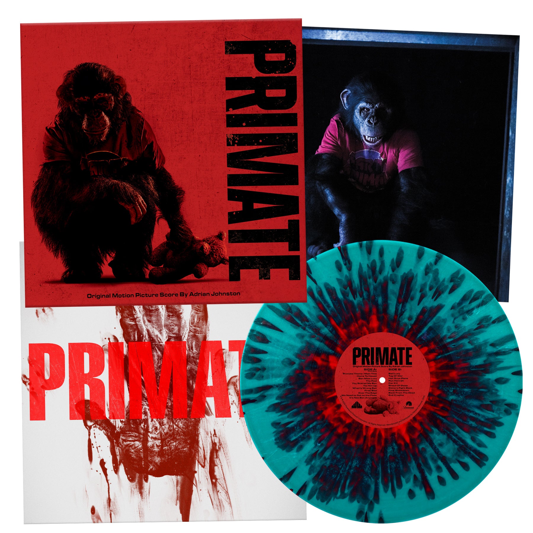 Waxwork Records Primate vinyle splatter bande originale