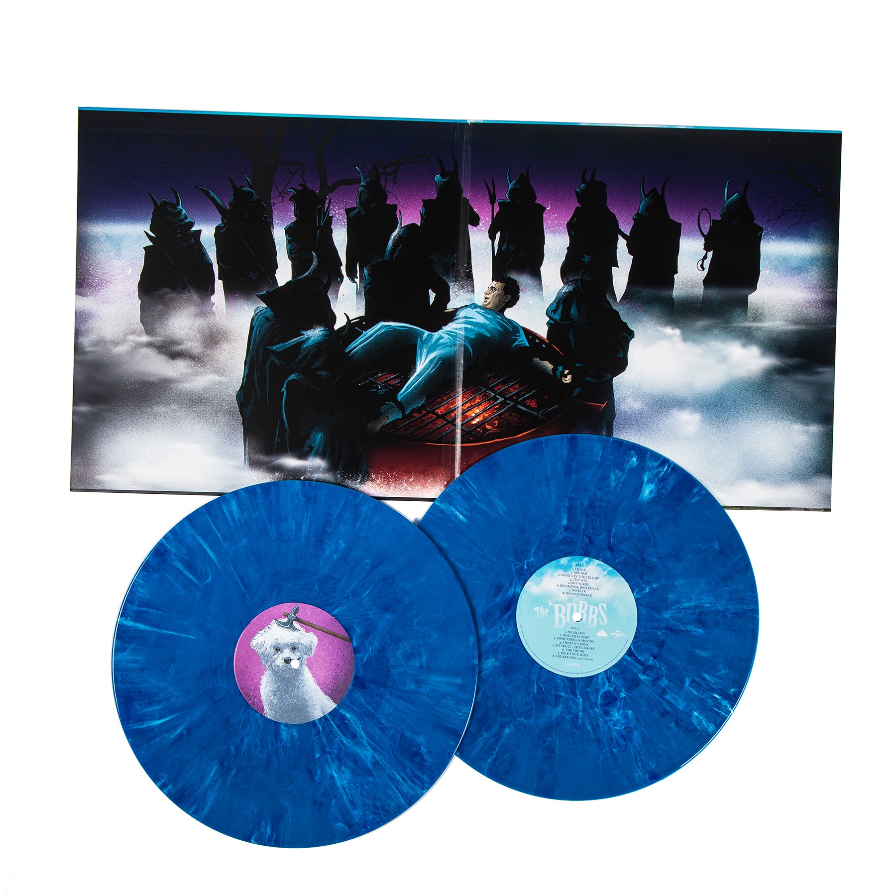 Waxwork Records The 'Burbs vinyle double LP couleur partition