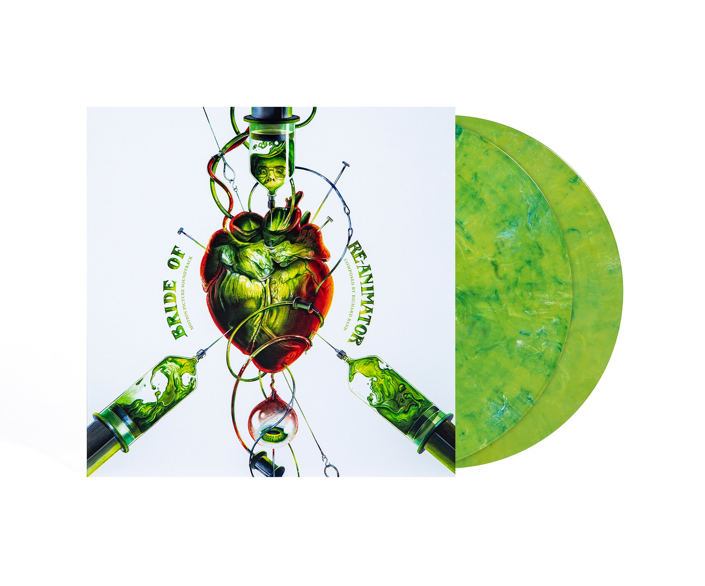 Waxwork Records Bride of Re-Animator vinyle 2xLP Re-Agent