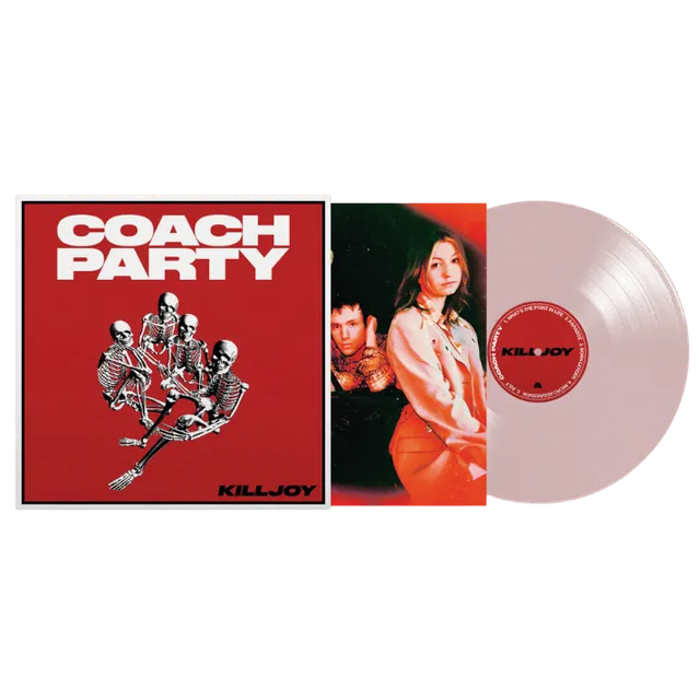 Chess Club Records KILLJOY Coach Party vinyle transparent