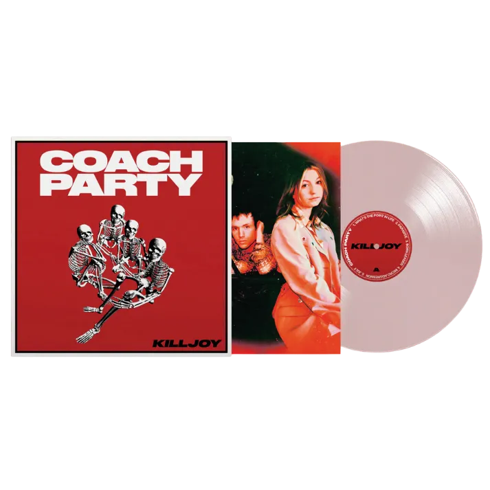 Chess Club Records KILLJOY Coach Party vinyle transparent