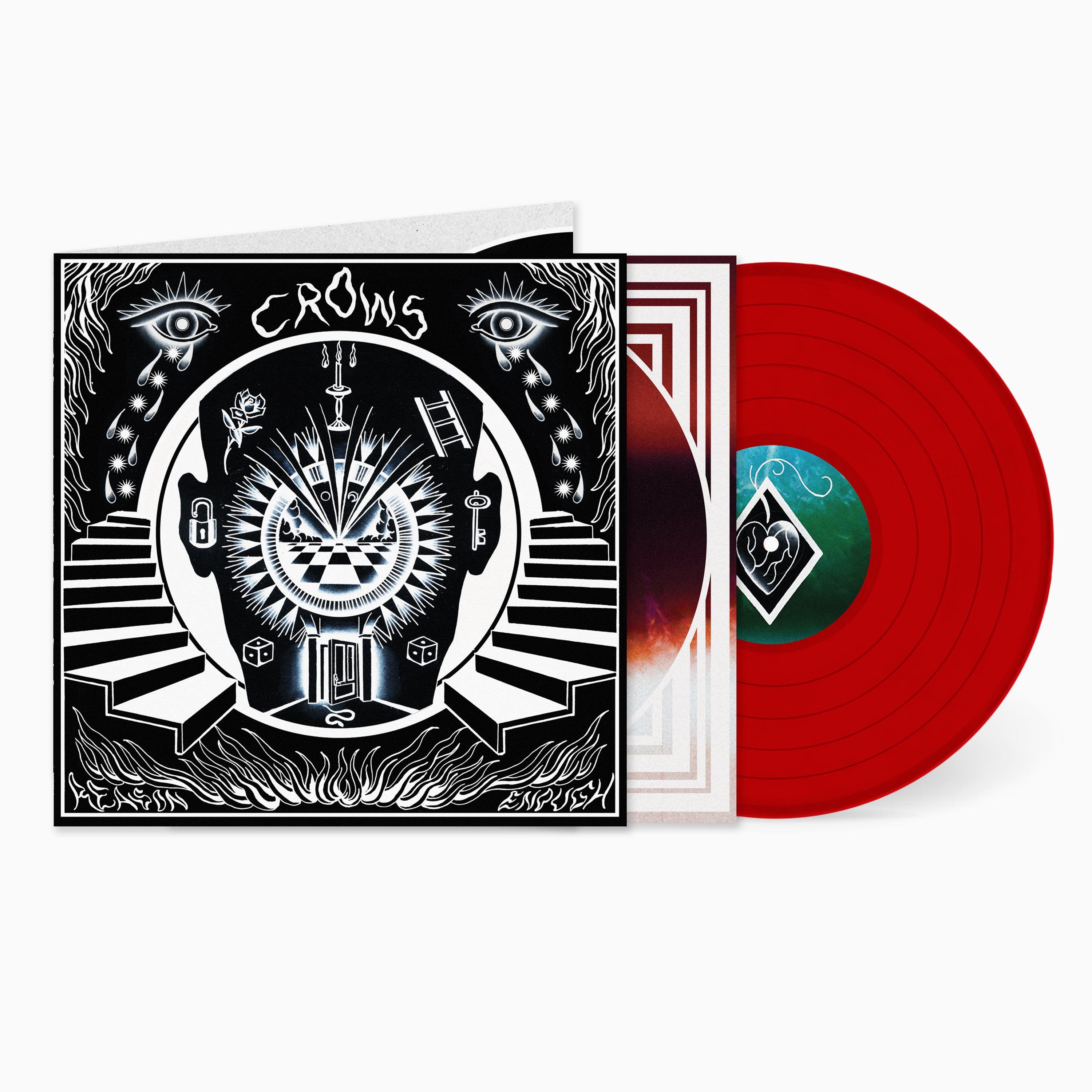 Crows Reason Enough vinyle deluxe rouge 180g gatefold