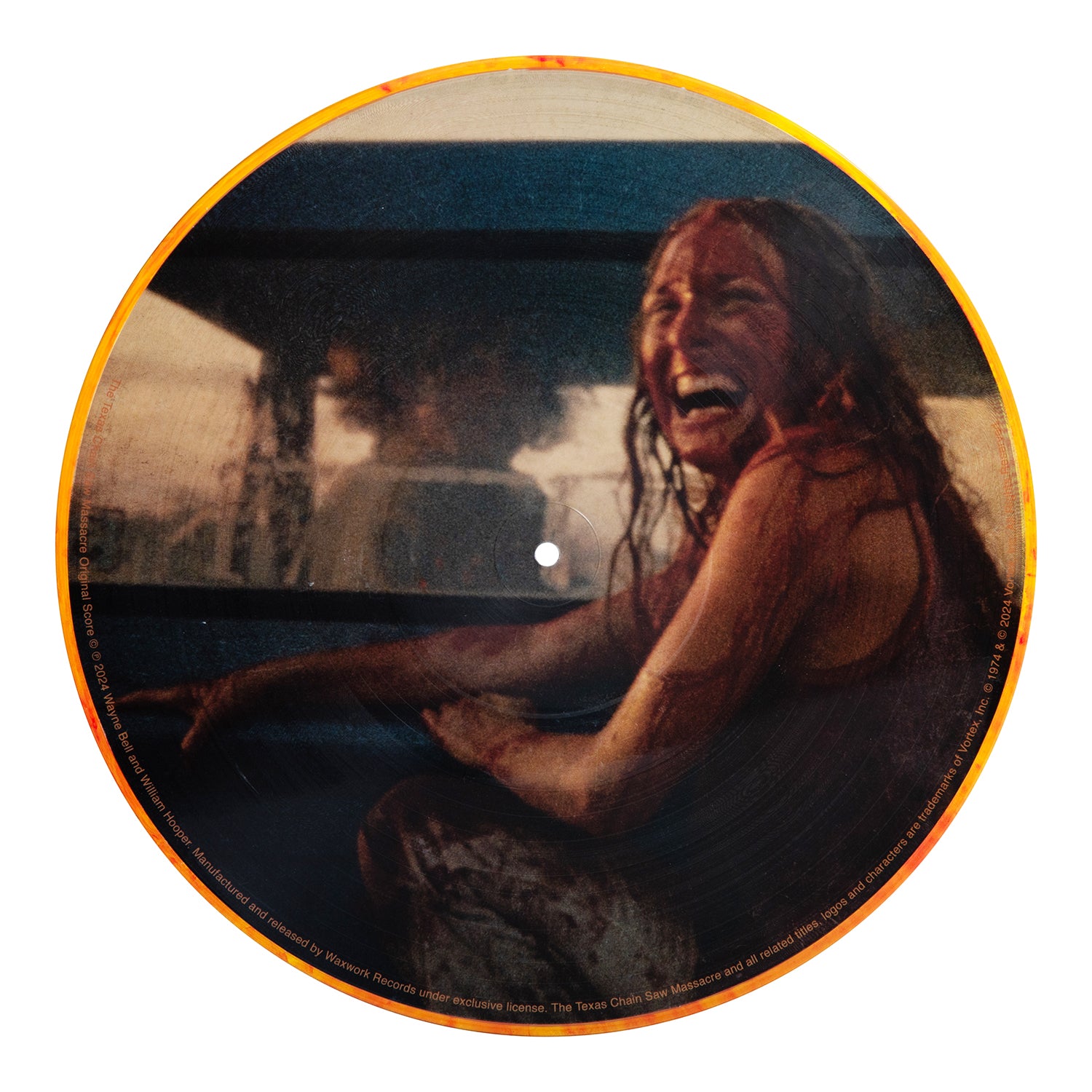 Waxwork Records Texas Chain Saw Massacre vinyle BO 50e