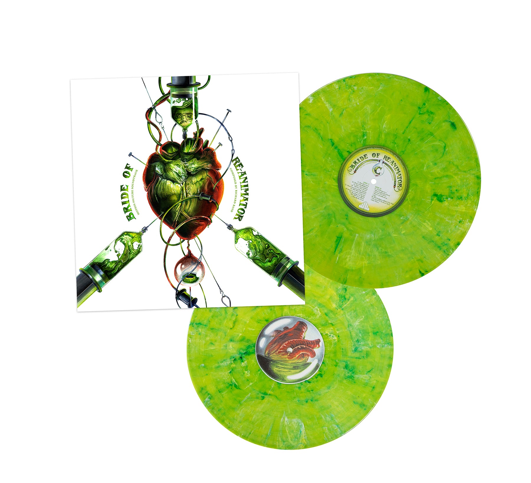 Waxwork Records Bride of Re-Animator vinyle 2xLP Re-Agent