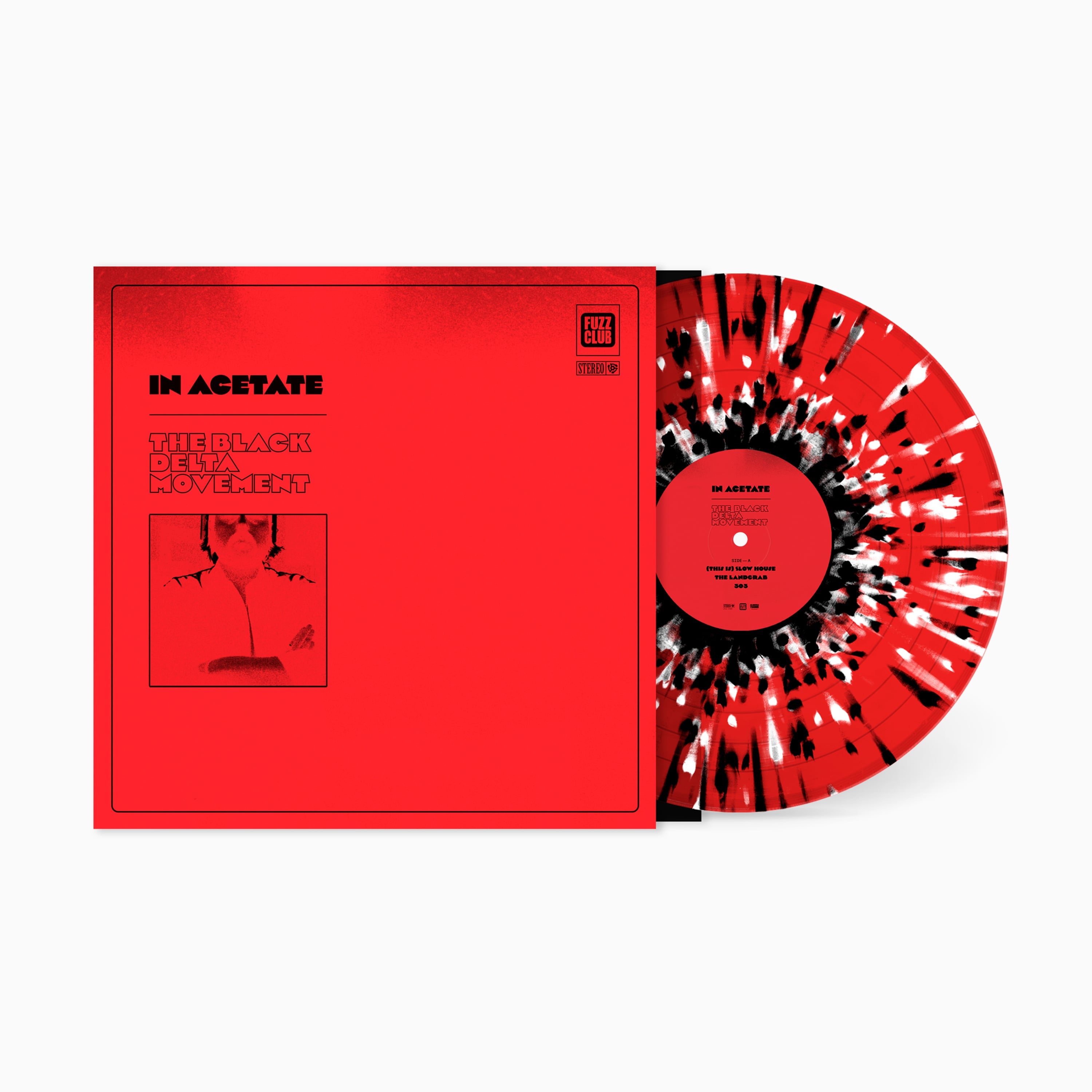 Black Delta Movement In Acetate EP vinyle splatter