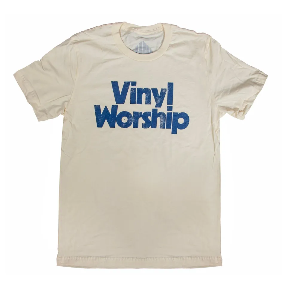 Waxwork Records Vinyl Worship t-shirt naturel