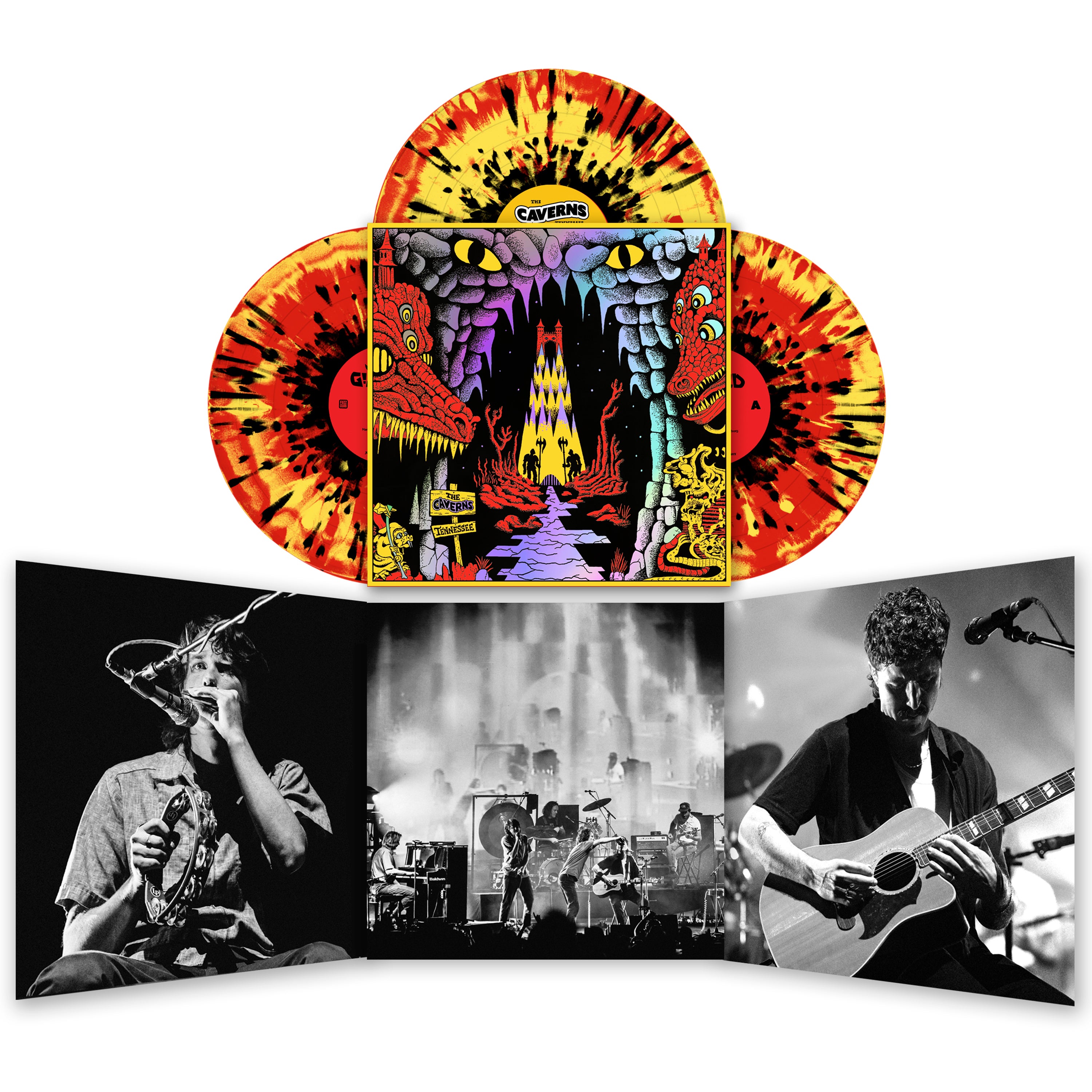 King Gizzard Live At The Caverns 23 vinyle 3LP Show 1