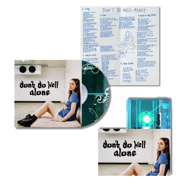 Alfie Jukes Don't Do Well Alone pack CD + cassette