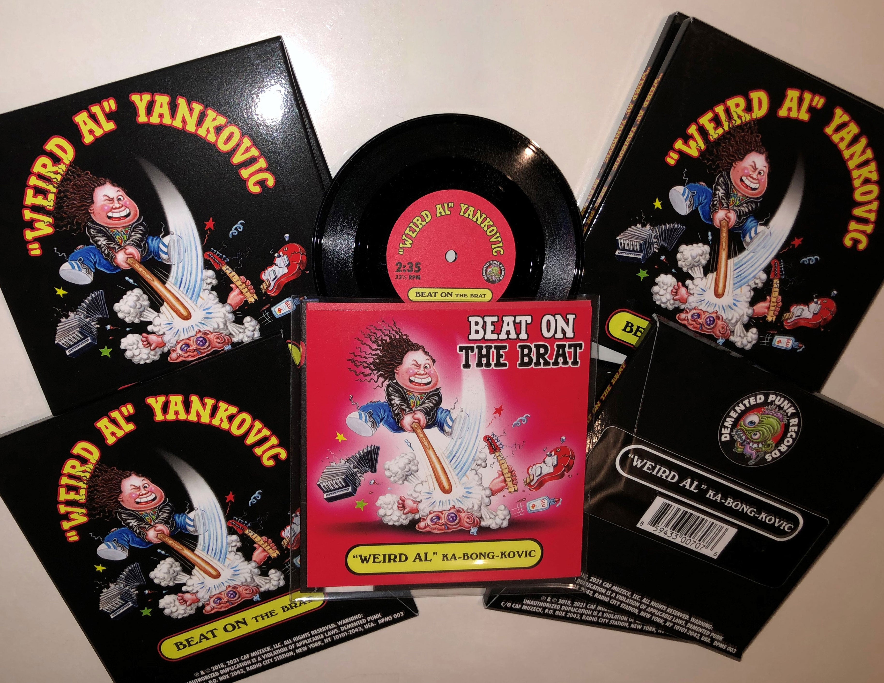 Weird Al Beat on the Brat mini vinyle 3" noir 1500 ex