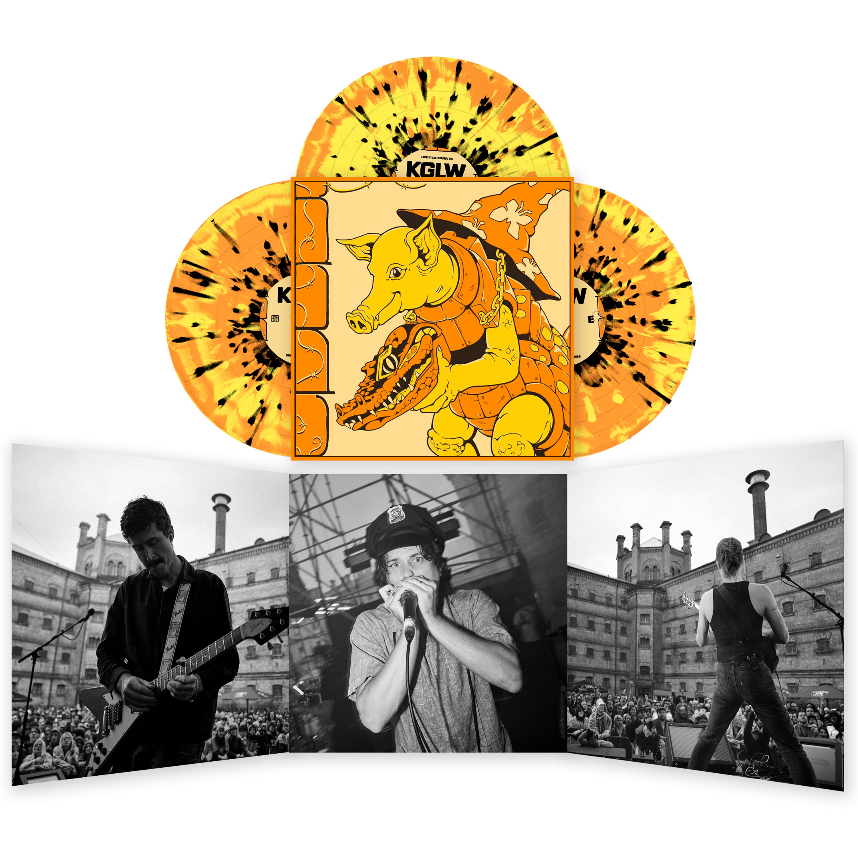 King Gizzard Live In Lithuania coffret vinyle 9LP