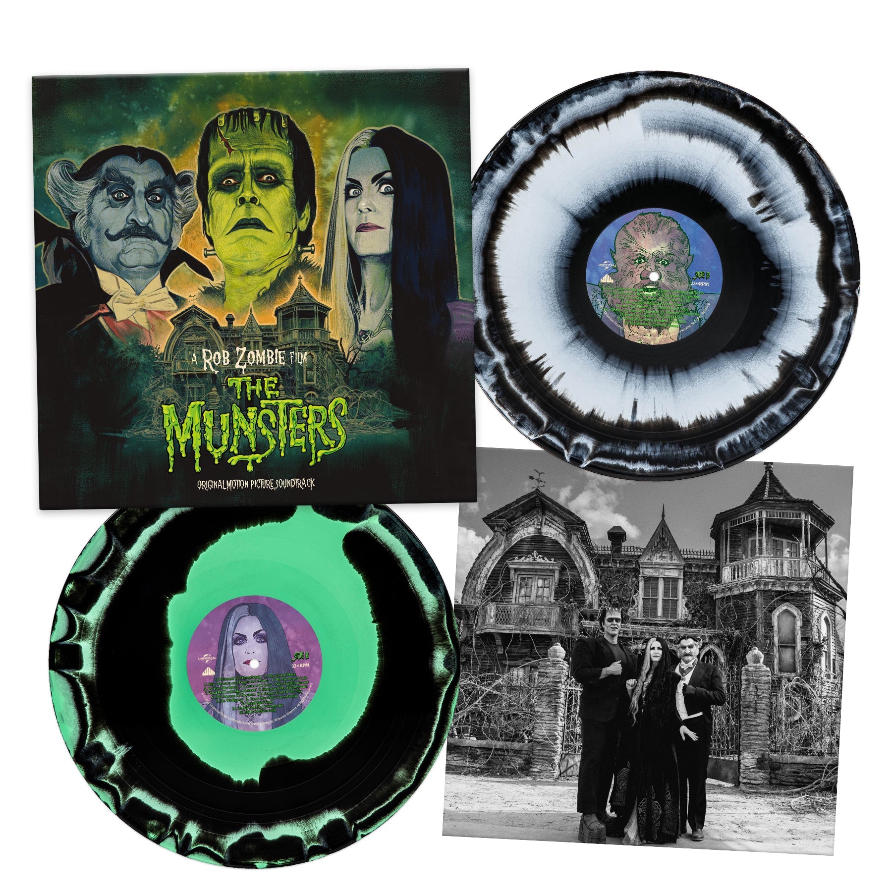Waxwork The Munsters double vinyle Rob Zombie Zeuss
