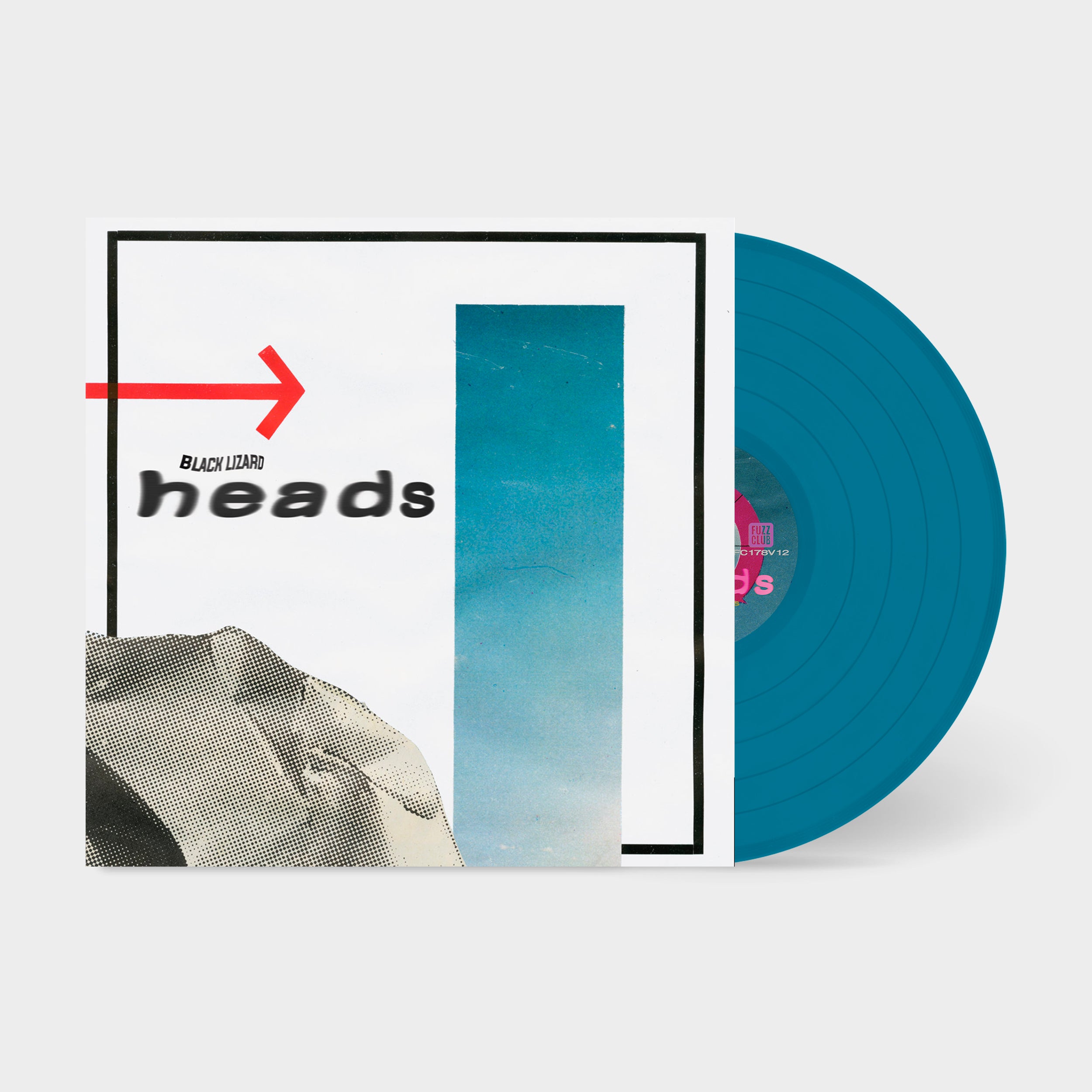 Black Lizard Heads vinyle bleu ciel 180g