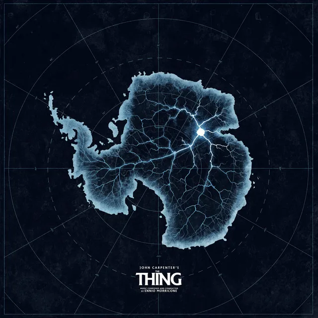 Waxwork Records The Thing vinyle couleur Trapped Under Ice