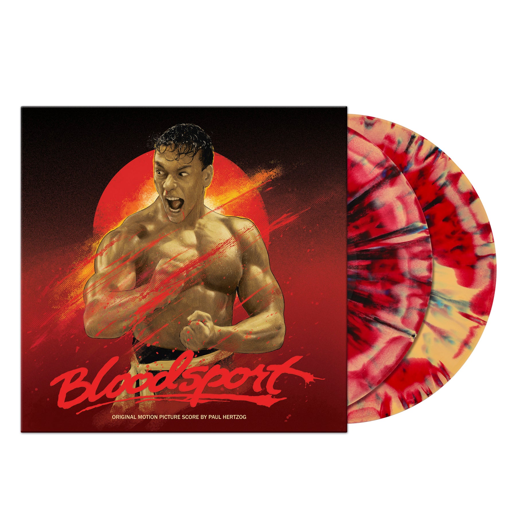 Waxwork Records Bloodsport double vinyle splatter 180g