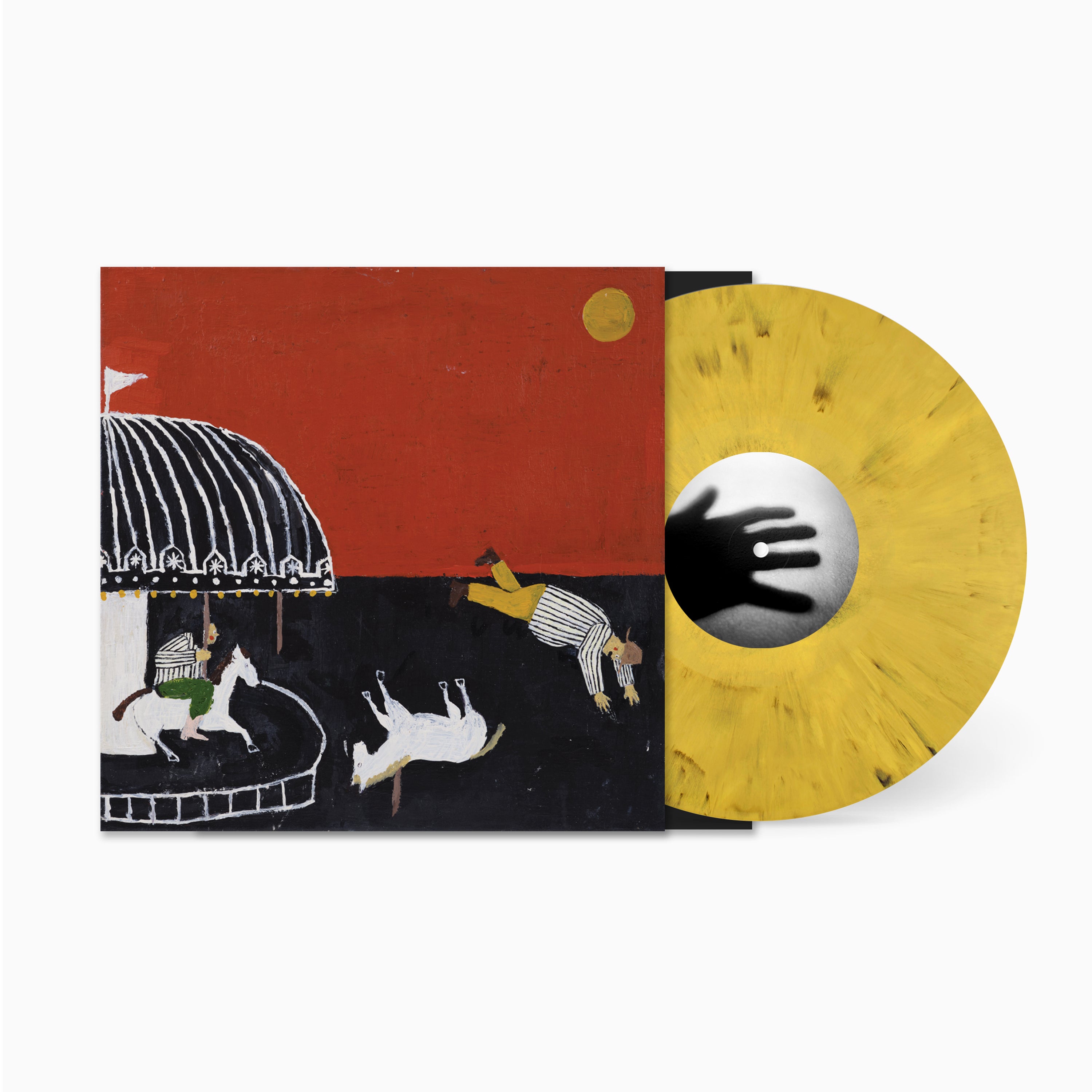 The Men Buyer Beware vinyle jaune marbré limité 300