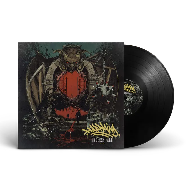Useless Pride Records Hardmind Endless Fall vinyle noir 7 titres