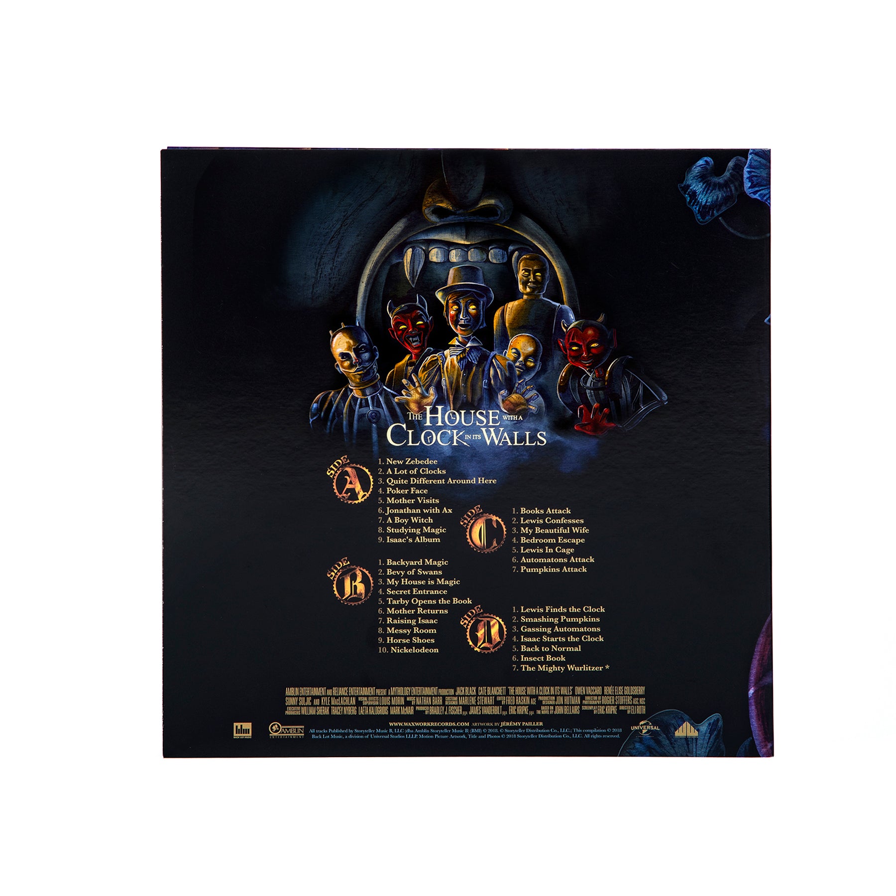 Waxwork Records House Clock Walls vinyle double LP couleur