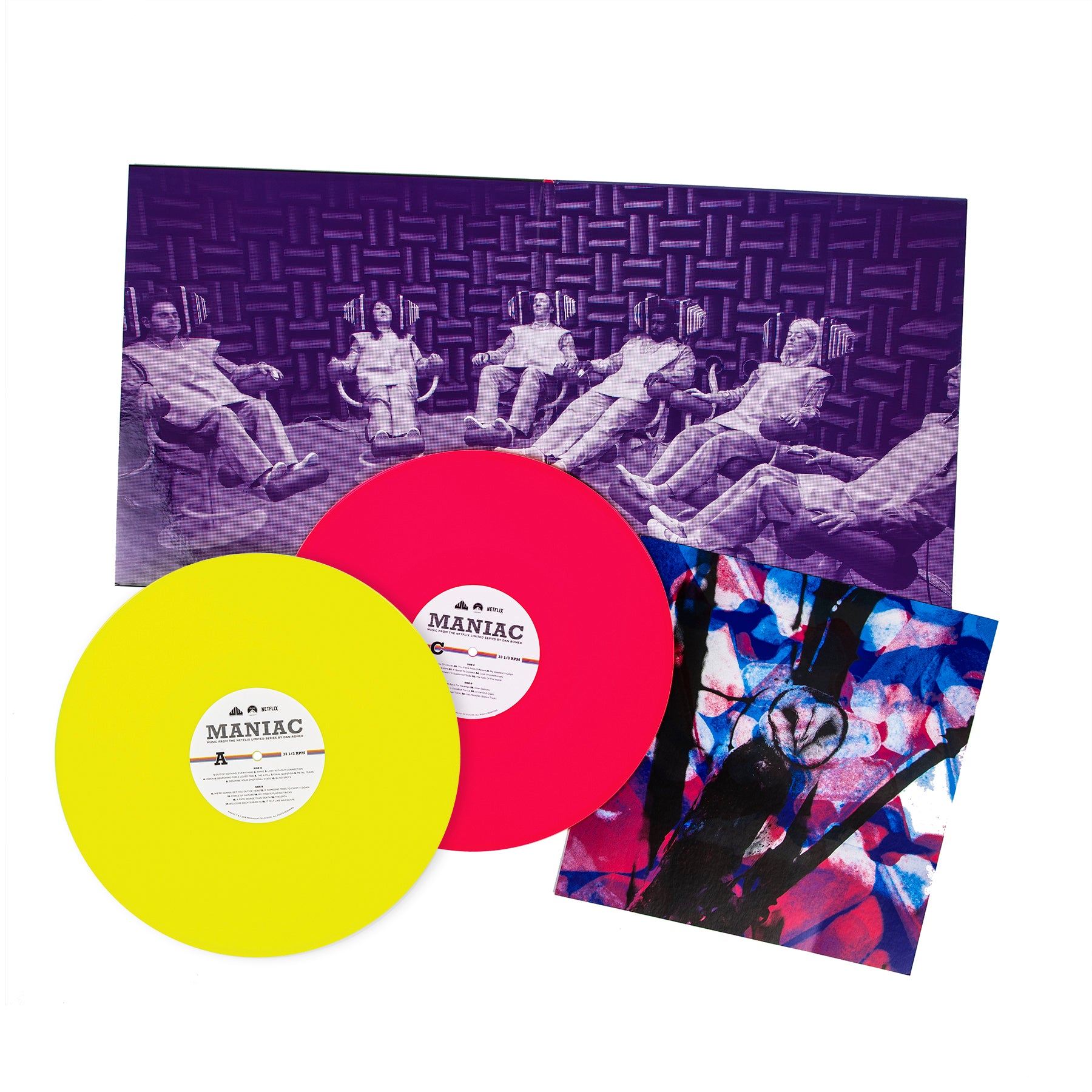 Waxwork Records Maniac vinyle 2xLP jaune rose 180g