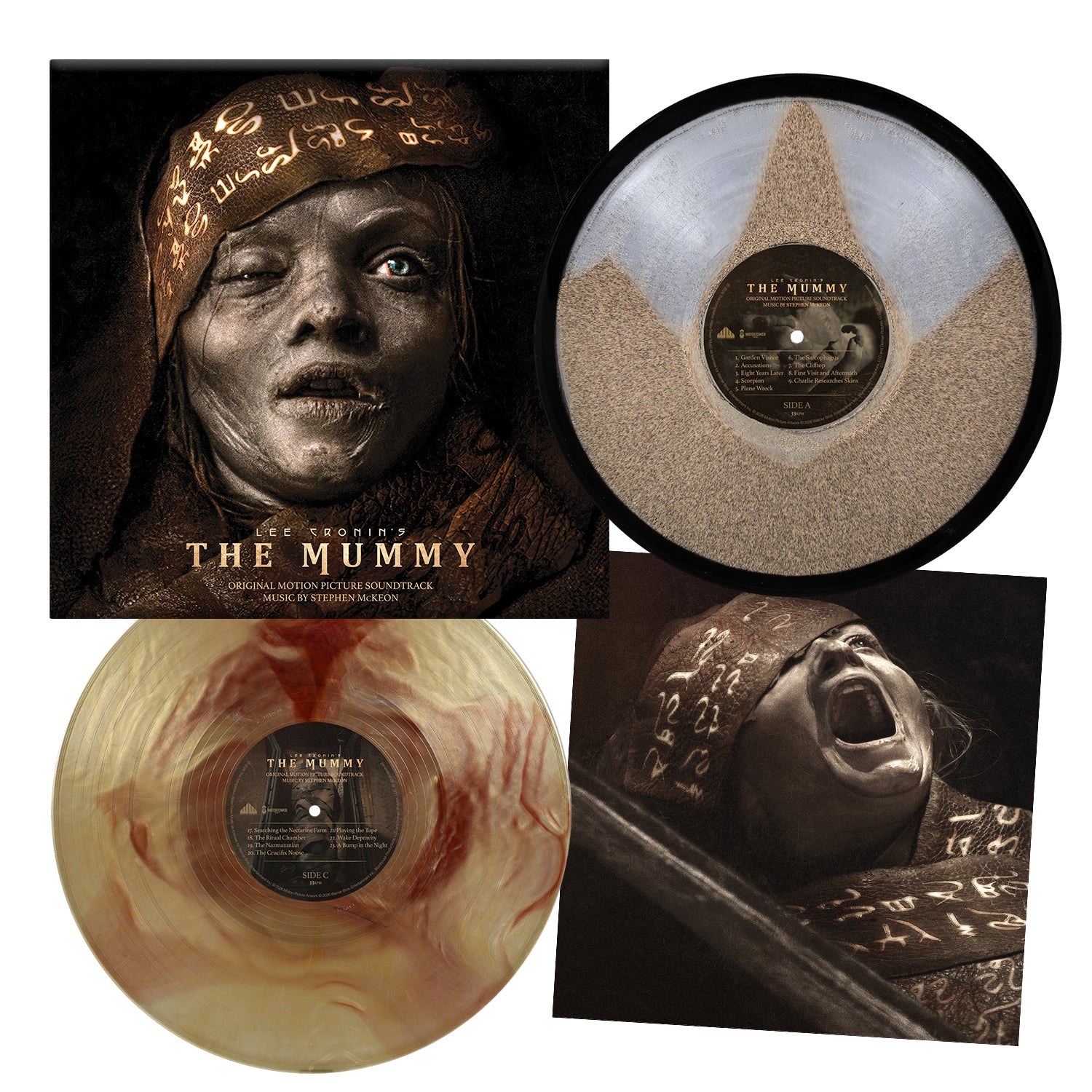Waxwork Records The Mummy vinyle Blood & Sand 2LP