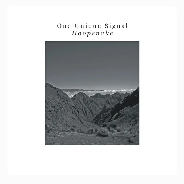 One Unique Signal Hoopsnake vinyle blanc 180g