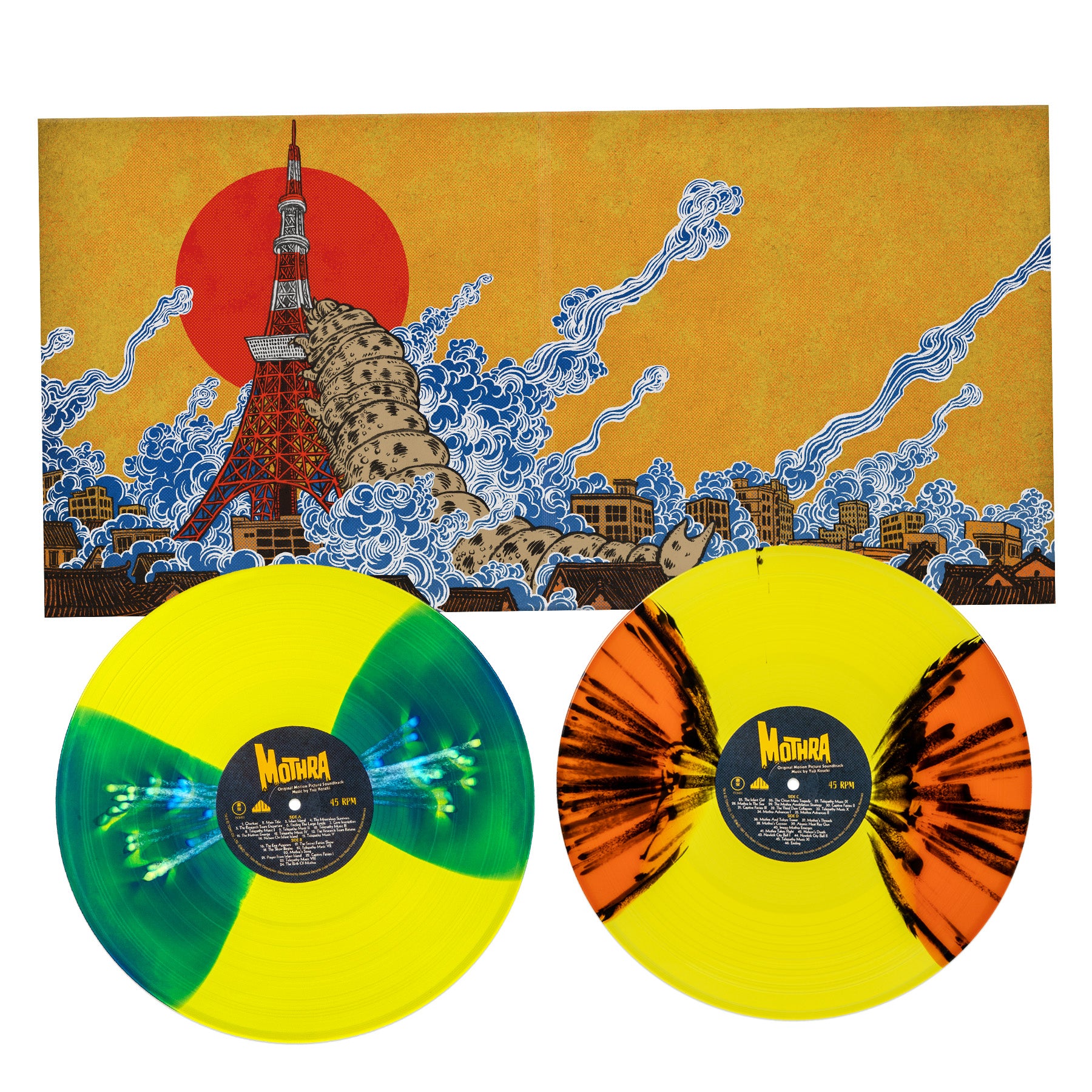 Waxwork Mothra vinyle 2LP 180g Koseki