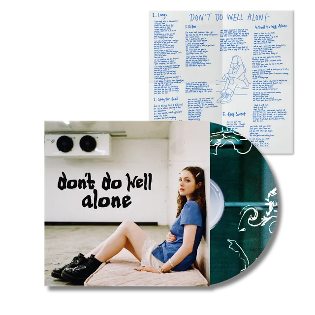 Alfie Jukes Don't Do Well Alone CD avec poster paroles