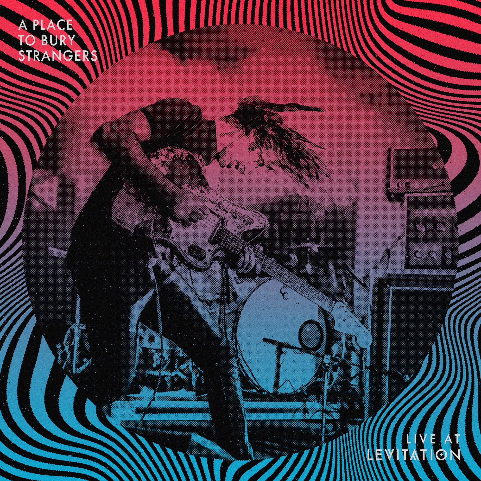Fuzz Club Bury Strangers Levitation vinyle marbré splatter