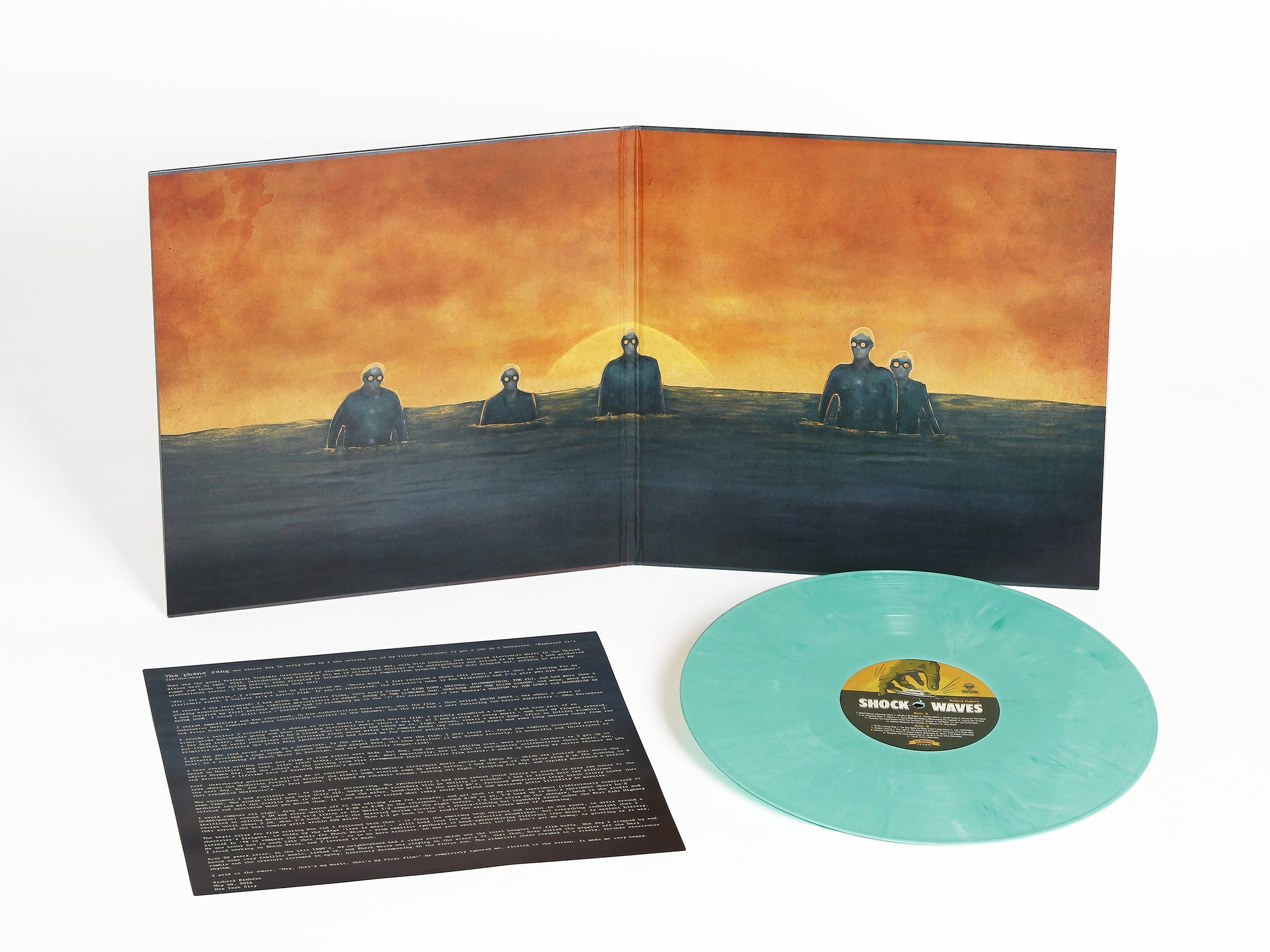 Waxwork Shock Waves vinyle vert sea foam BO