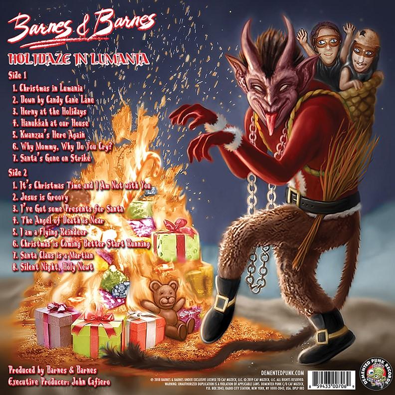 Barnes & Barnes Holidaze in Lumania vinyle vert rouge